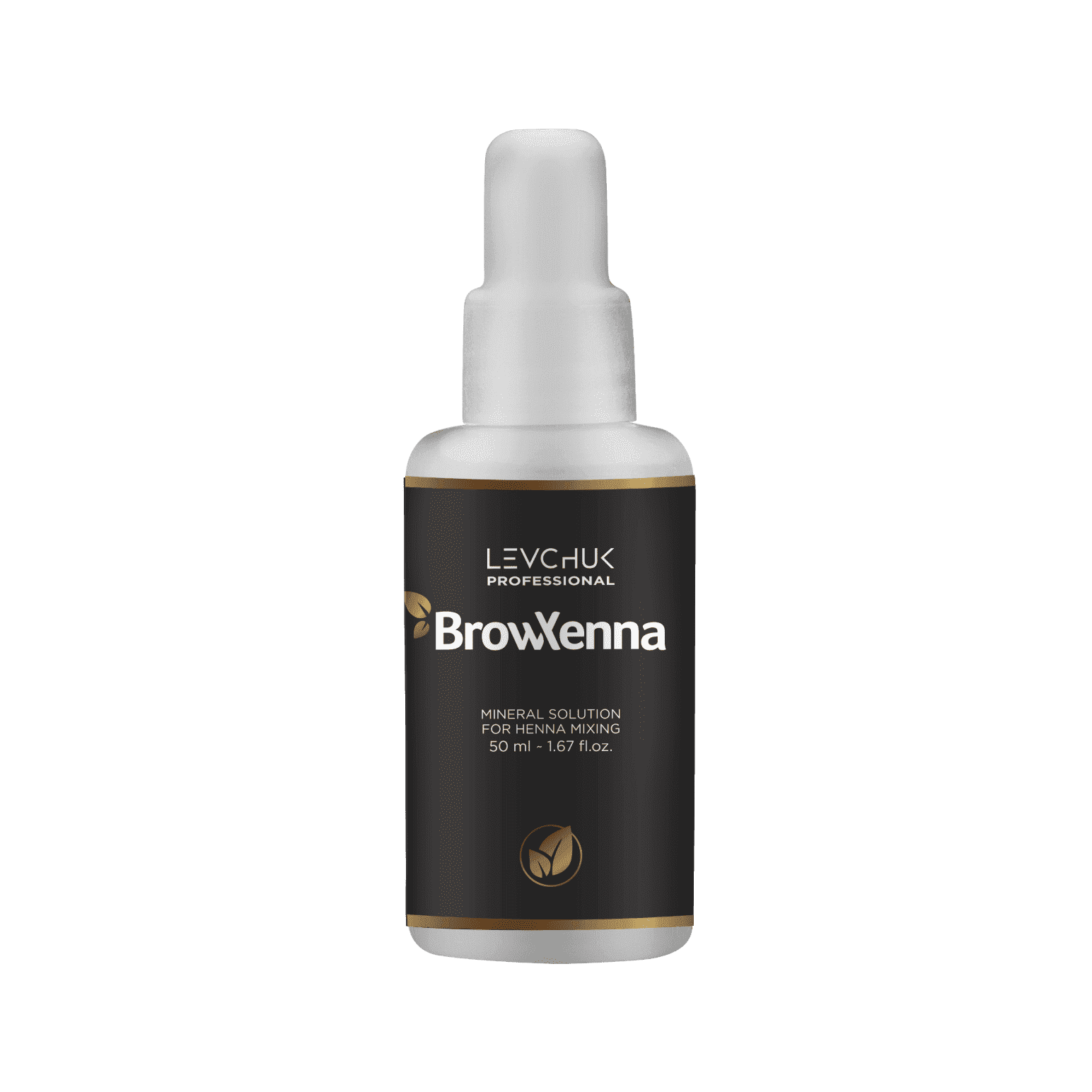 Mineral solution for henna mixing, BrowXenna®